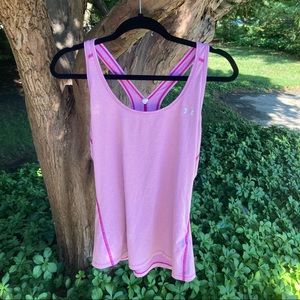 Under Armour Run Workout Tank Pink